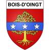 Stickers coat of arms Bois-d'Oingt adhesive sticker