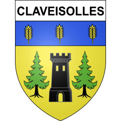 Adesivi stemma Claveisolles adesivo