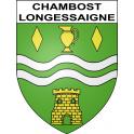 Adesivi stemma Chambost-Longessaigne adesivo