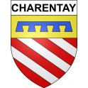 Adesivi stemma Charentay adesivo