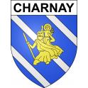 Stickers coat of arms Charnay adhesive sticker
