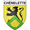 Adesivi stemma Chénelette adesivo