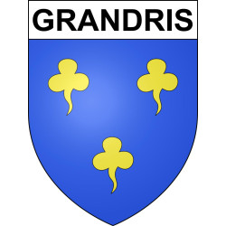 Adesivi stemma Grandris adesivo