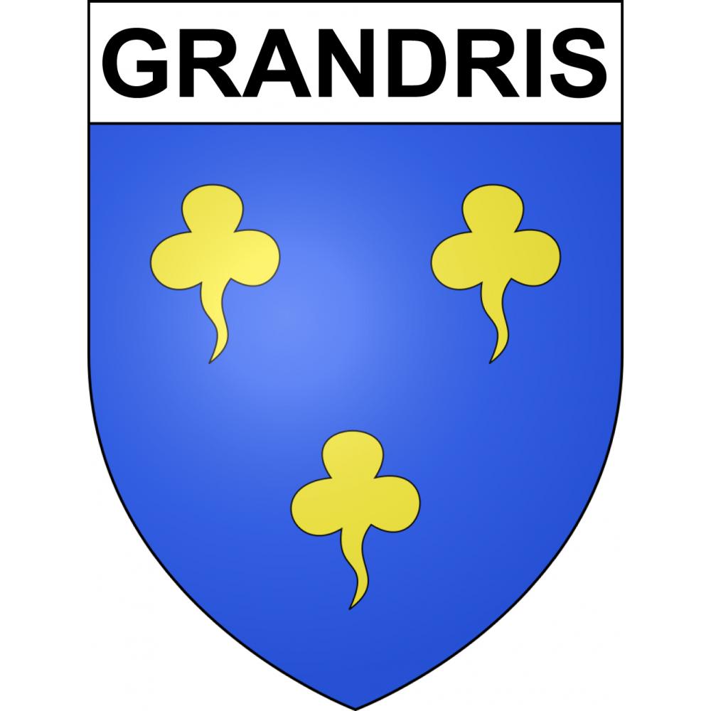 Adesivi stemma Grandris adesivo