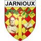 Stickers coat of arms Jarnioux adhesive sticker