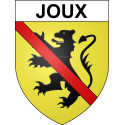 Joux Sticker wappen, gelsenkirchen, augsburg, klebender aufkleber