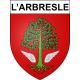 L’Arbresle 69 ville sticker blason écusson autocollant adhésif