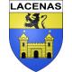 Lacenas Sticker wappen, gelsenkirchen, augsburg, klebender aufkleber