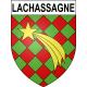 Adesivi stemma Lachassagne adesivo