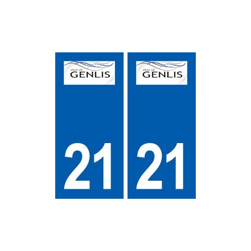 21 Châtillon-sur-Seine logo autocollant plaque stickers ville