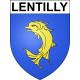 Stickers coat of arms Lentilly adhesive sticker