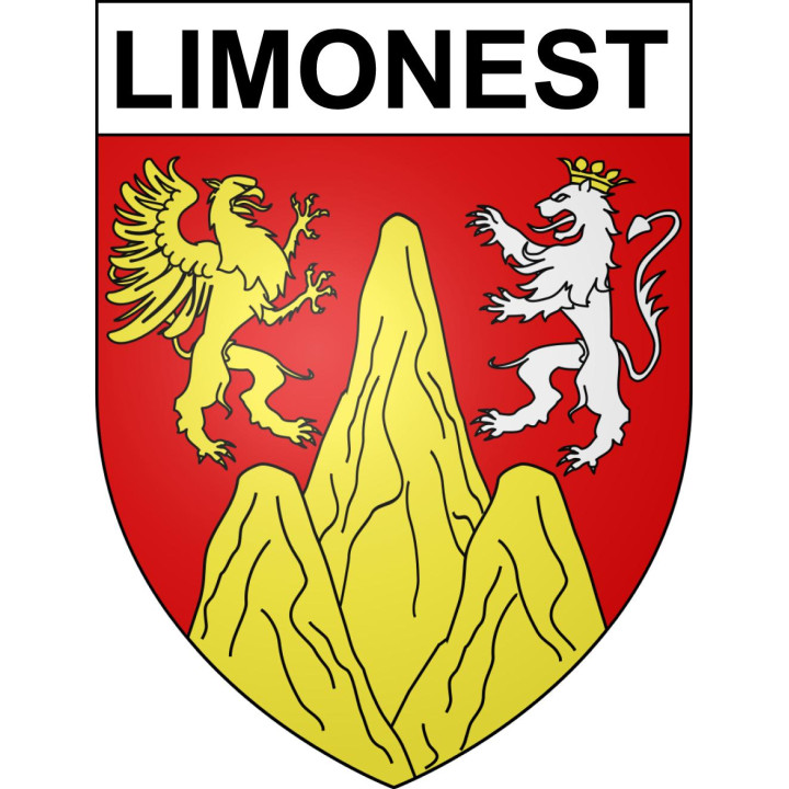 Stickers coat of arms Limonest adhesive sticker