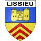 Lissieu Sticker wappen, gelsenkirchen, augsburg, klebender aufkleber