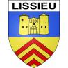 Lissieu 69 ville sticker blason écusson autocollant adhésif