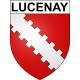 Stickers coat of arms Lucenay adhesive sticker
