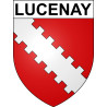 Lucenay Sticker wappen, gelsenkirchen, augsburg, klebender aufkleber
