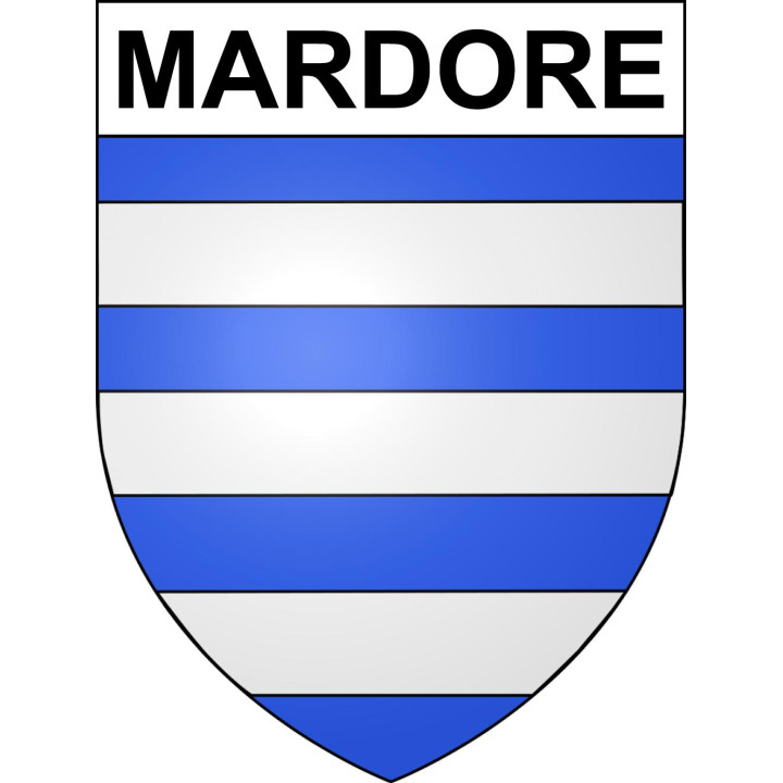 Stickers coat of arms Mardore adhesive sticker