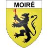 Moiré 69 ville sticker blason écusson autocollant adhésif