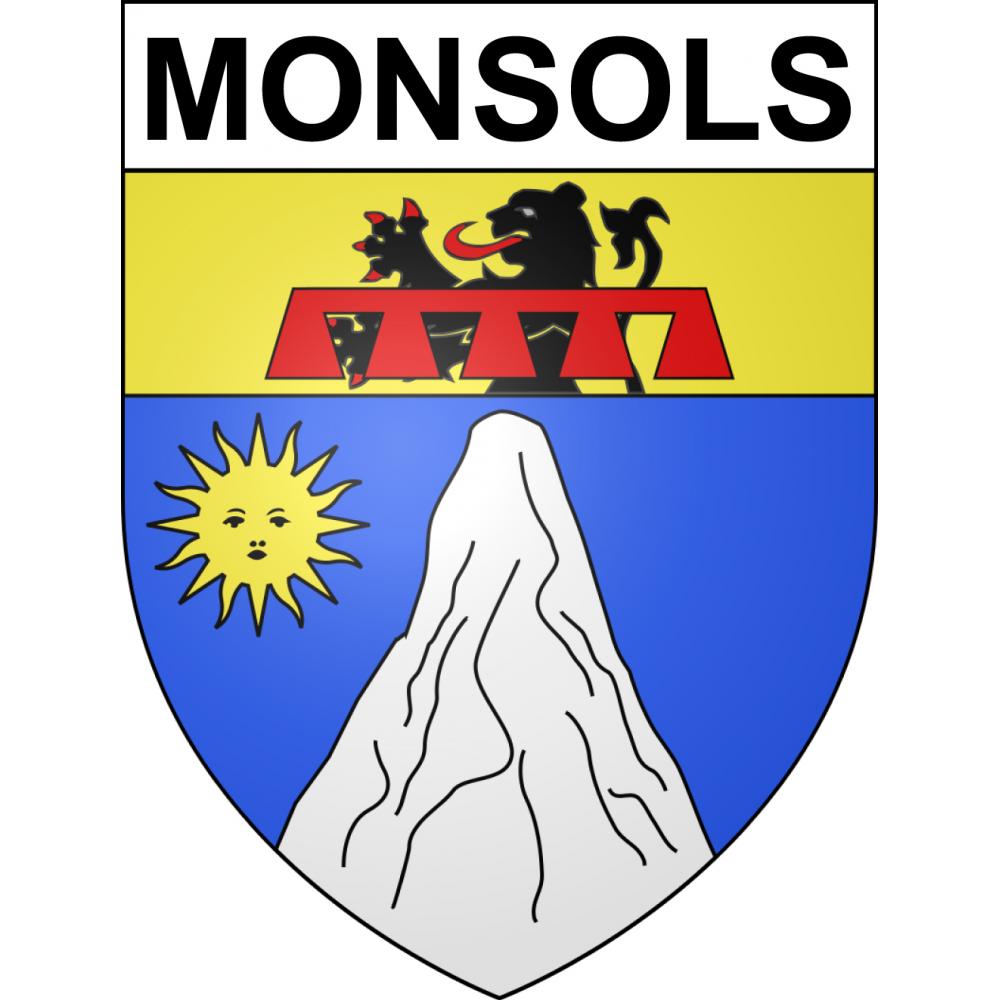 Adesivi stemma Monsols adesivo