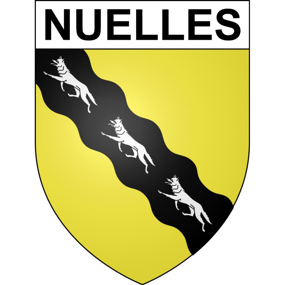 Adesivi stemma Nuelles adesivo