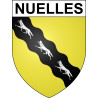 Stickers coat of arms Nuelles adhesive sticker
