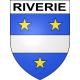 Riverie 69 ville sticker blason écusson autocollant adhésif
