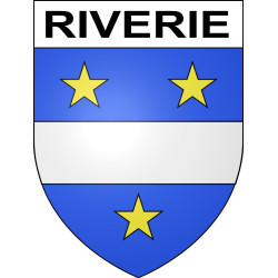 Stickers coat of arms Riverie adhesive sticker