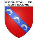 Adesivi stemma Rochetaillée-sur-Saône adesivo