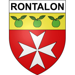Stickers coat of arms Rontalon adhesive sticker