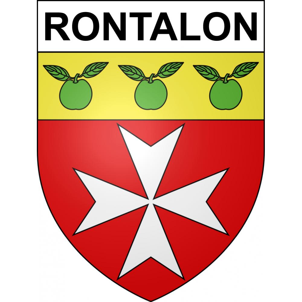 Stickers coat of arms Rontalon adhesive sticker