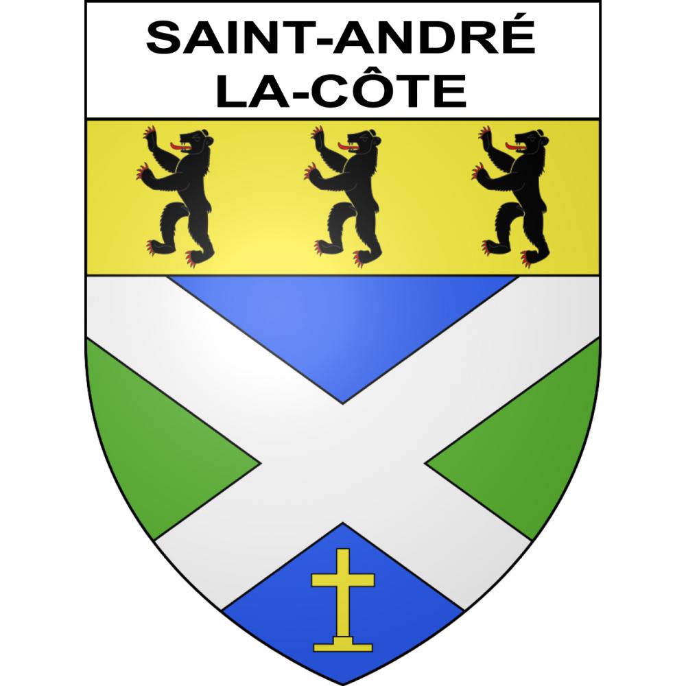 Saint-André-la-Côte 69 ville sticker blason écusson autocollant adhésif