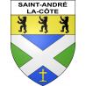 Pegatinas escudo de armas de Saint-André-la-Côte adhesivo de la etiqueta engomada