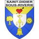 Stickers coat of arms Saint-Didier-sous-Riverie adhesive sticker