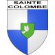 Sainte-Colombe 69 ville sticker blason écusson autocollant adhésif