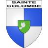 Stickers coat of arms Sainte-Colombe adhesive sticker