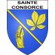 Sainte-Consorce 69 ville sticker blason écusson autocollant adhésif
