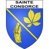 Stickers coat of arms Sainte-Consorce adhesive sticker