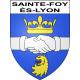 Sainte-Foy-lès-Lyon Sticker wappen, gelsenkirchen, augsburg, klebender aufkleber