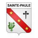 Sainte-Paule Sticker wappen, gelsenkirchen, augsburg, klebender aufkleber