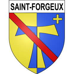 Stickers coat of arms Saint-Forgeux adhesive sticker