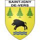 Saint-Igny-de-Vers 69 ville sticker blason écusson autocollant adhésif