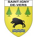 Adesivi stemma Saint-Igny-de-Vers adesivo
