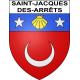 Stickers coat of arms Saint-Jacques-des-Arrêts adhesive sticker