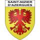 Pegatinas escudo de armas de Saint-Nizier-d'Azergues adhesivo de la etiqueta engomada