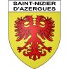 Stickers coat of arms Saint-Nizier-d'Azergues adhesive sticker