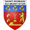 Saint-Romain-au-Mont-d'Or 69 ville sticker blason écusson autocollant adhésif