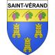 Saint-Vérand 69 ville sticker blason écusson autocollant adhésif