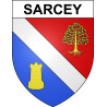 Sarcey Sticker wappen, gelsenkirchen, augsburg, klebender aufkleber