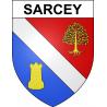 Stickers coat of arms Sarcey adhesive sticker