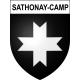Adesivi stemma Sathonay-Camp adesivo